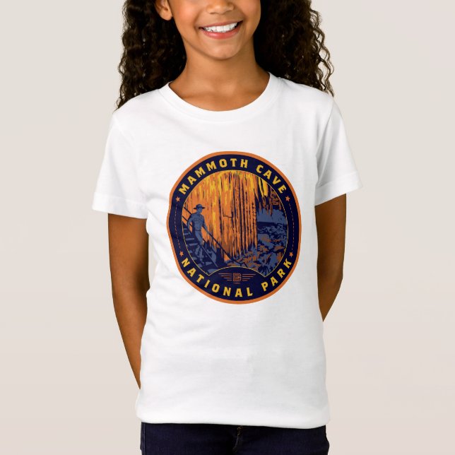 Mammoth Cave nationalpark T Shirt (Framsida)