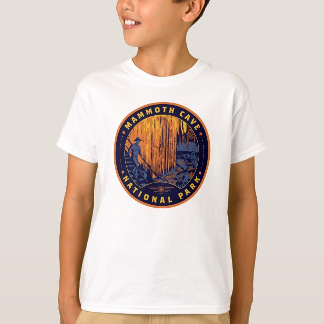 Mammoth Cave nationalpark T Shirt (Framsida)