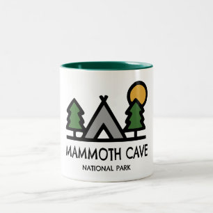 Mammoth Cave nationalpark Två-Tonad Mugg