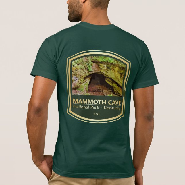 Mammoth Cave NP (PF1) T Shirt (Baksida)
