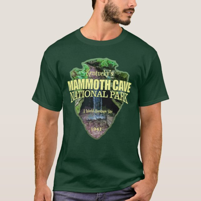 Mammoth Cave (pilhuvud) T Shirt (Framsida)