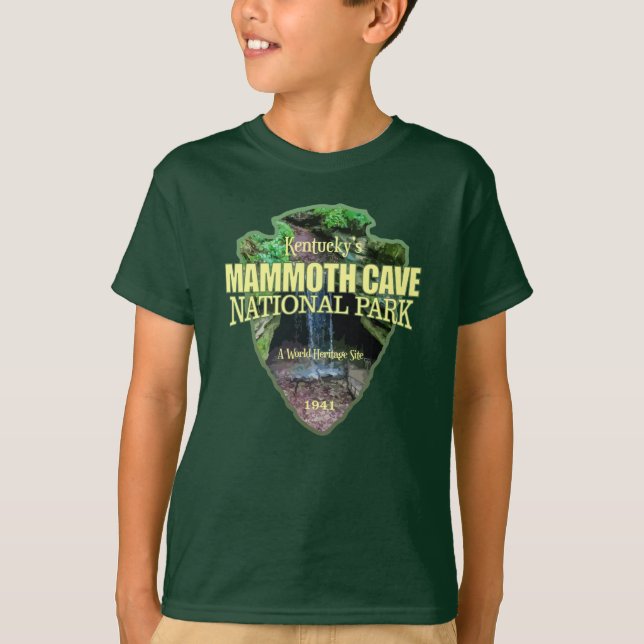 Mammoth Cave (pilhuvud) T Shirt (Framsida)