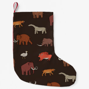 Mammoth Era: Förhistorisk Mönster. Liten Julstrumpa