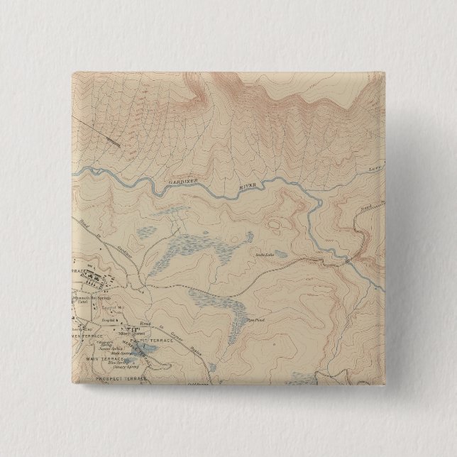 Mammoth Hett Vår och Vicinity 2 Knapp (Framsida)