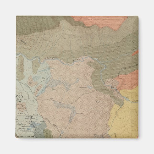 Mammoth Hett Vår och Vicinity Magnet (Framsidan)