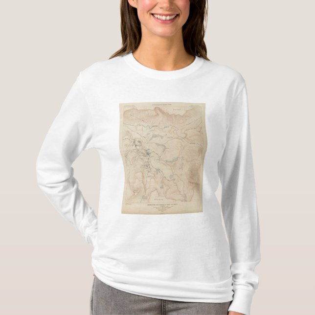 Mammoth Hot Springs och Vicinity 2 Tee (Framsida)