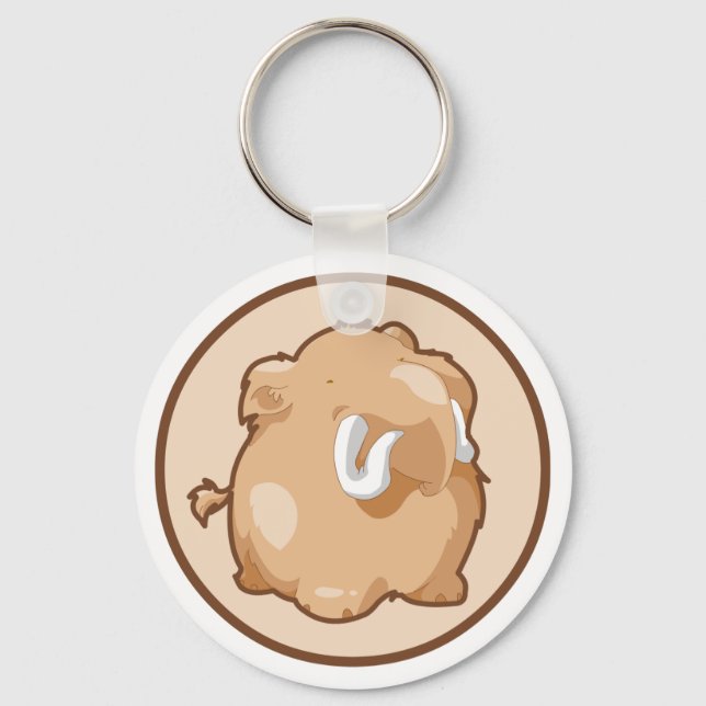 Mammoth Keychain Nyckelring (Framsida)