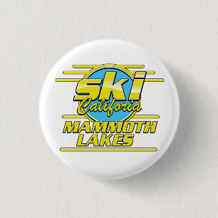 Mammoth Lakes California skid logotyp Knapp