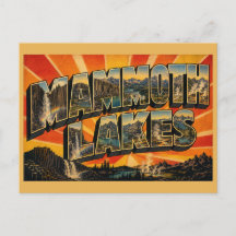 Mammoth Lakes Kalifornien Basalt vattenfall Peak A