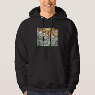 Mammoth Lakes Kalifornien Berg Sunshine CA Tri Hoodie