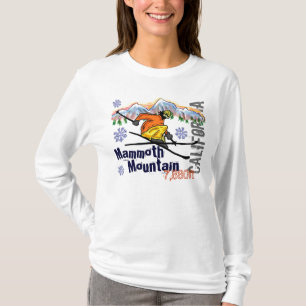 Mammoth Mountain California-skidhöjningshovring Tee