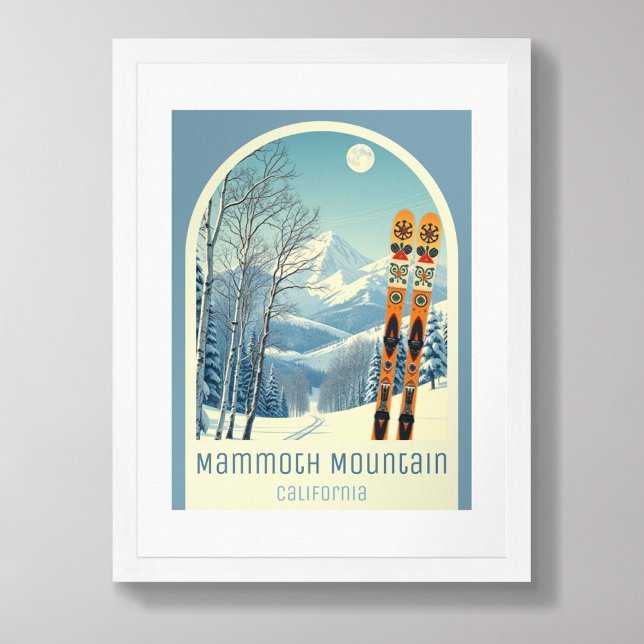 Mammoth Mountain California skidort  Poster (Skapare uppladdad)