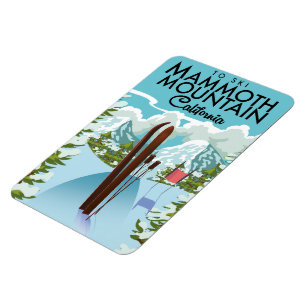 Mammoth Mountain California till ski Magnet
