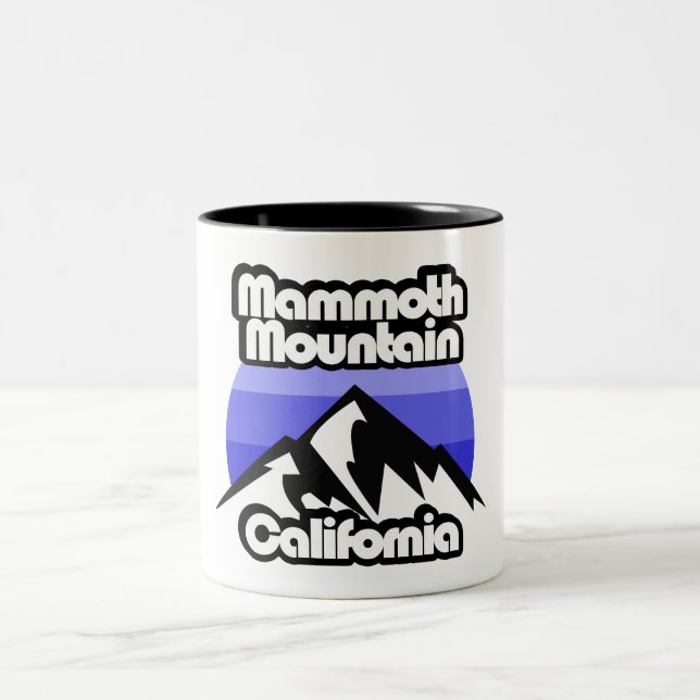 Mammoth Mountain California Två-Tonad Mugg (Center)