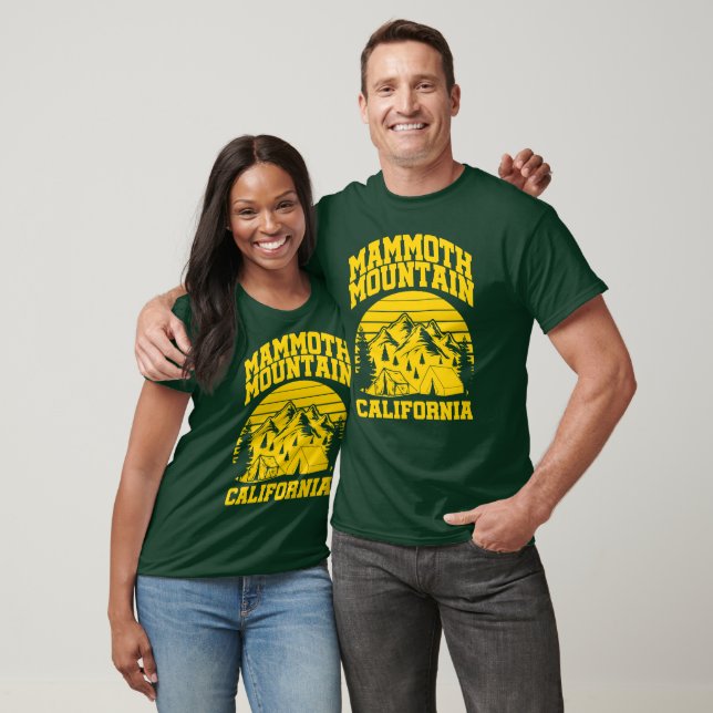 Mammoth Mountain,Kalifornien T Shirt (Unisex)