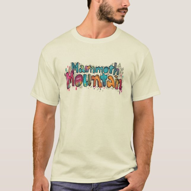 Mammoth Mountain T Shirt (Framsida)