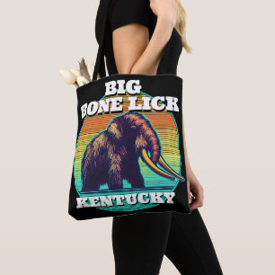 Mammoth och Big Bone Slickar Kentucky Tygkasse