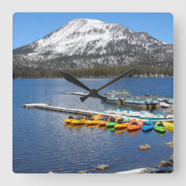 Mammoth Sjöar, CA Fyrkantig Klocka