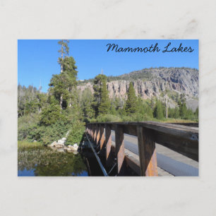 Mammoth Sjöar, CA Vykort