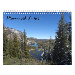Mammoth Sjöar Kalender