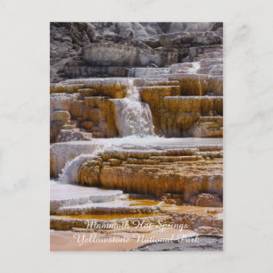 Mammoth Vår Falls Vykort