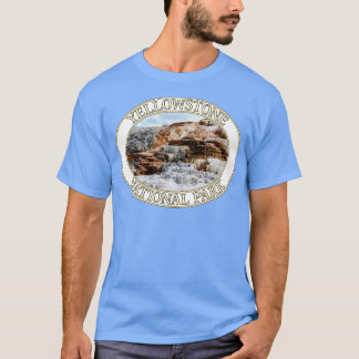 Mammoth Vår i Yellowstone nationalpark i Wy T Shirt