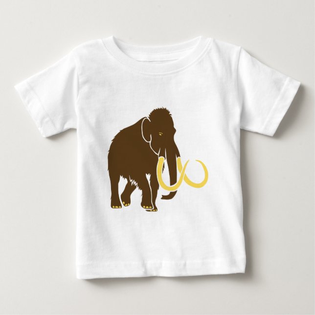 mammut mammoth ice age eiszeit steinzeit elephant tee (Framsida)
