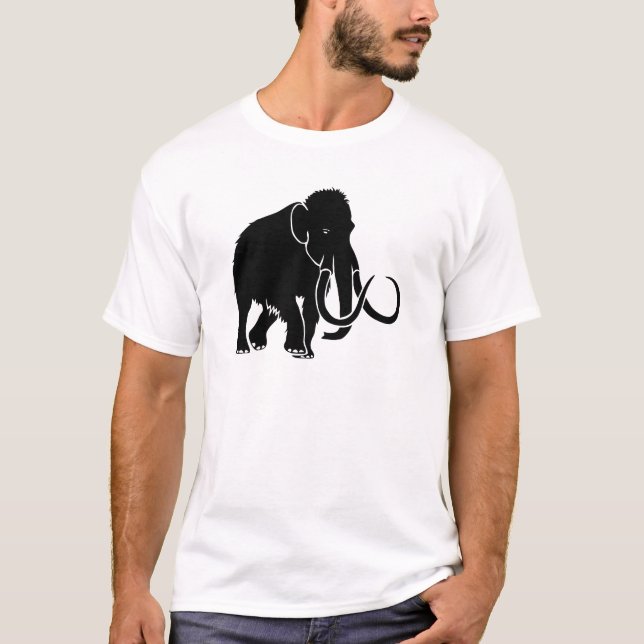 mammut mammoth ice age eiszeit steinzeit elephant tee (Framsida)