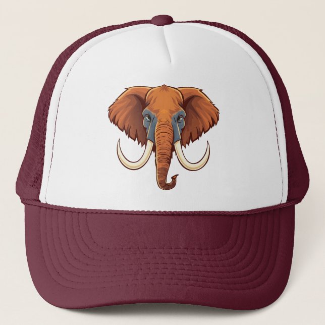 Mammuthus huvud keps (Framsida)