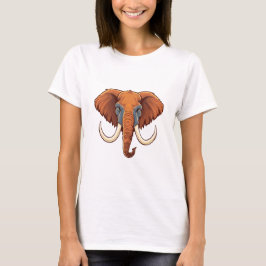 Mammuthus huvud t shirt