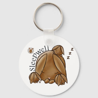 Mammy Round Rabbit-Sleepwell-Keychains Nyckelring