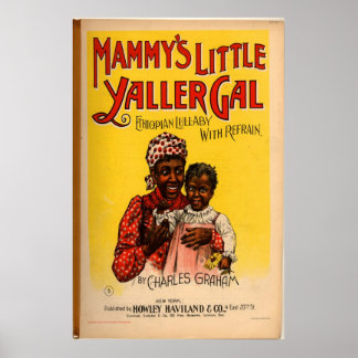 Mammy's Little Yaller Gal Poster