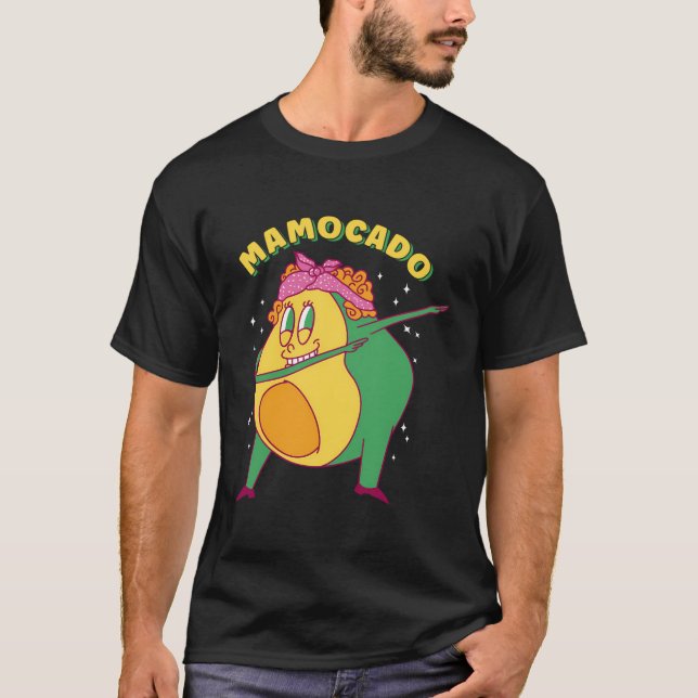 Mamocado Nacho Problem Mexikanska Party Avocado Ma T Shirt (Framsida)