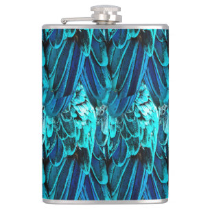 MaModern abstrakt mönster in emerald and blue ton Fickplunta