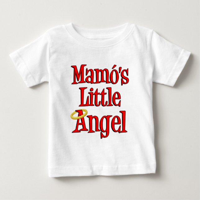 Mamos lilla ängel t-shirt (Framsida)