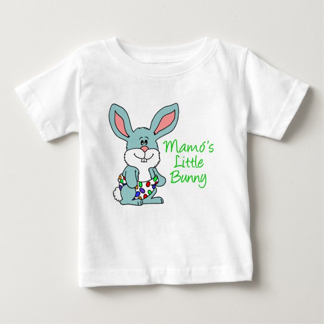 Mamos lilla Bunny Tee Shirt (Framsida)