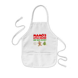 Mamos lilla Helper-julkakor Barnförkläde