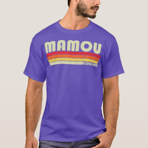 MAMOU LA LOUISIANA Funny City Roots Retr T Shirt