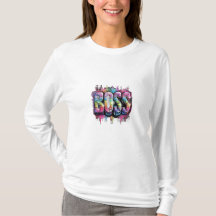 MaMuse Rainbow Boss Långärmad T-shirt