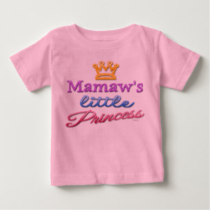 Mamws lilla prinsessa Baby Småbarn T-Shirt