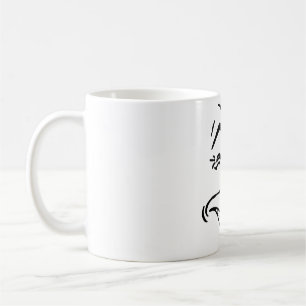 man, ansikte, le kaffemugg