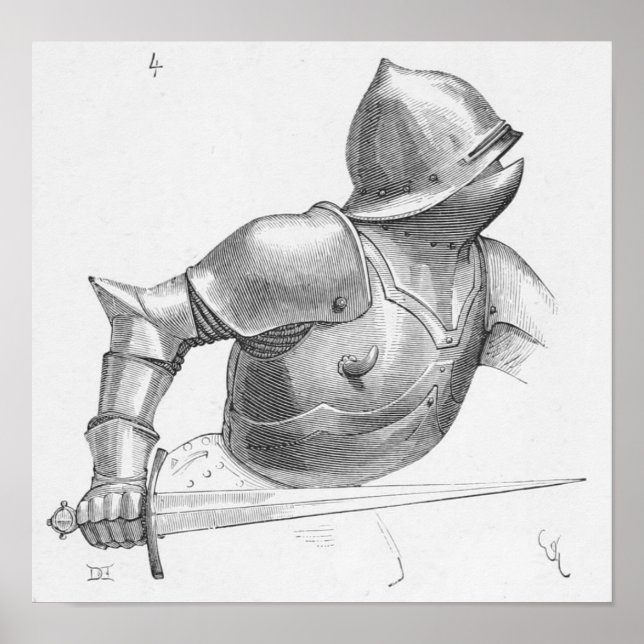 Man-at-Arm Poster (Framsidan)