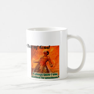 Man av guden kaffemugg