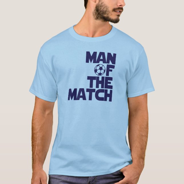 man av matchen t-shirt (Framsida)