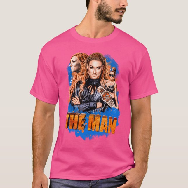 Man Becky Lynch V2 Kids T Shirt (Framsida)