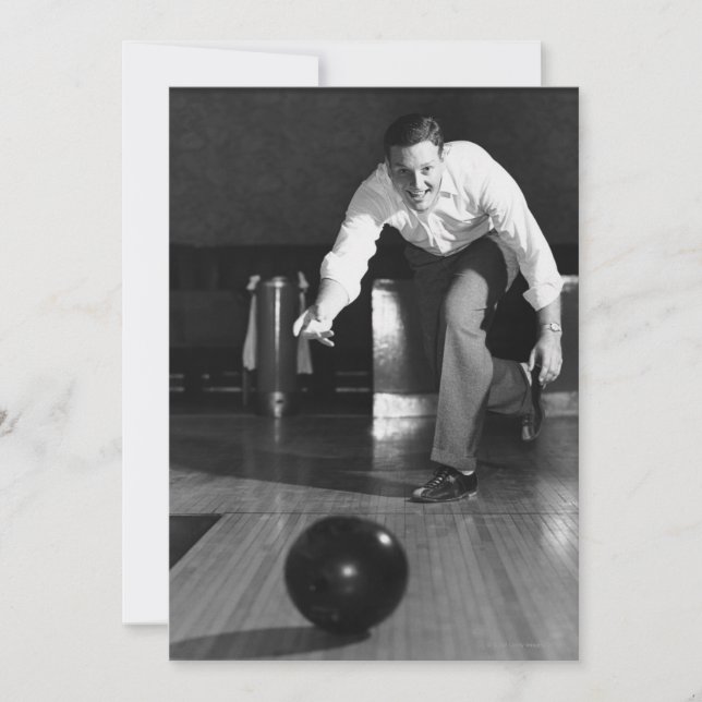 Man Bowling (Framsida)