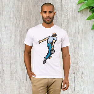 Man Bowling Manar T-Shirt