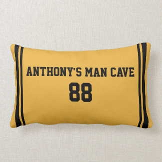 Man Cave Anpassade Sports Pillow Lumbarkudde