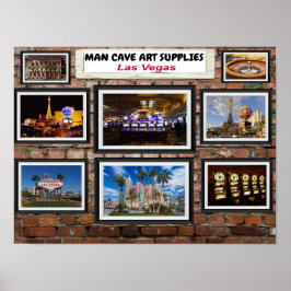 Man Cave Art Las Vegas. Poster