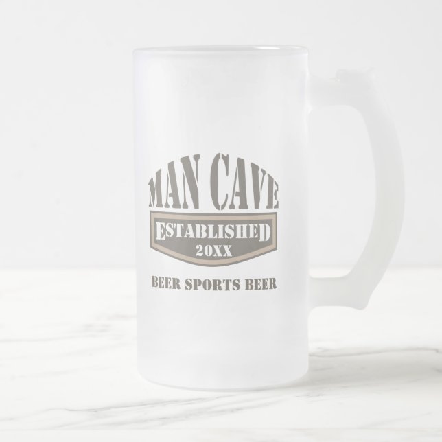 Man Cave Beer Mugg (Höger)
